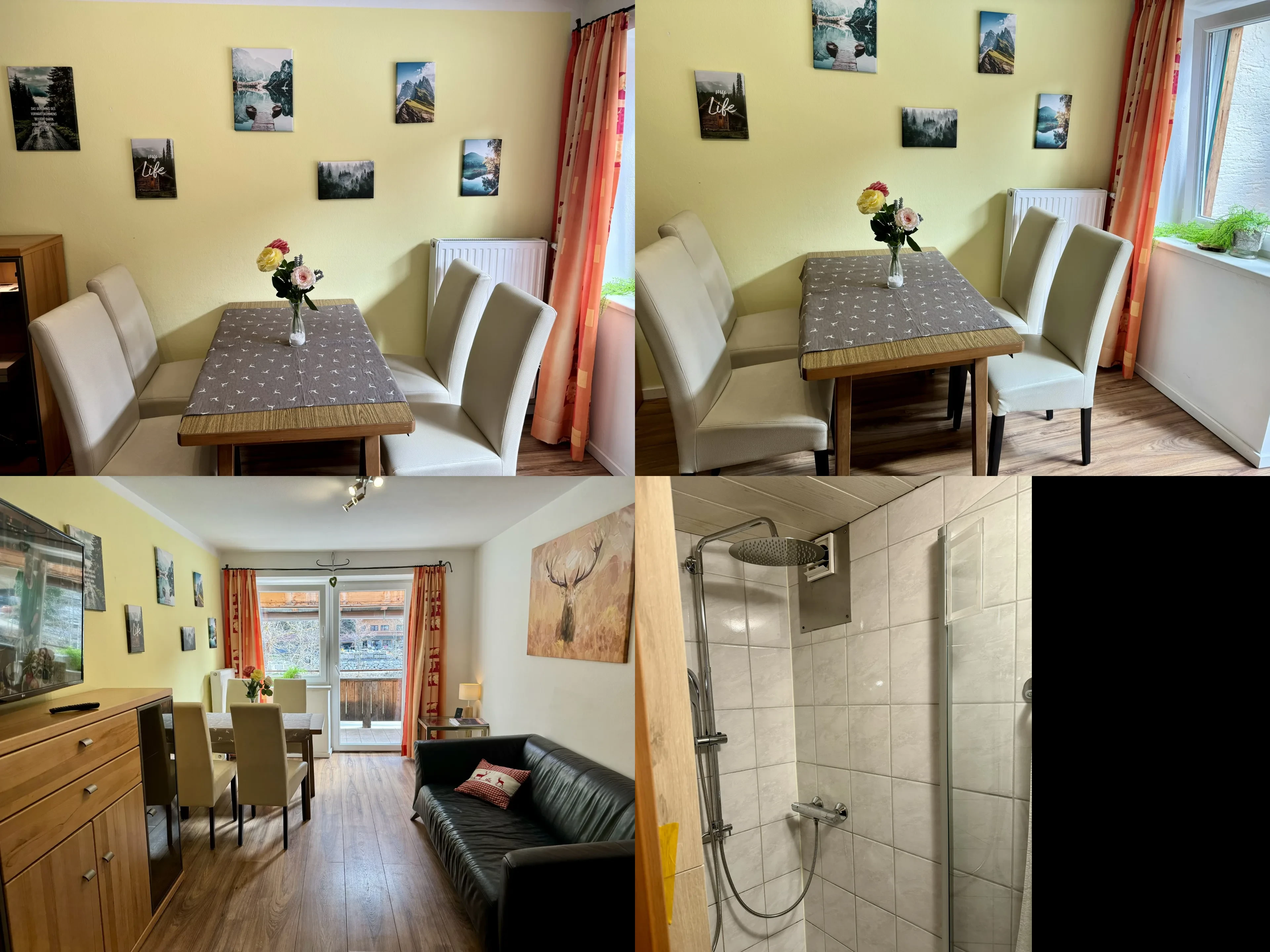 Collage der Unterkunft